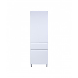 Фокус П-55К Пенал в ванную комнату напольный с коризной