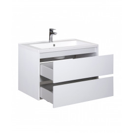 Тумба Marko 60-A с умывальником Cosmopolitan 60 белая