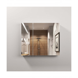 Зеркальный шкаф для ванной комнаты ЗШ-80x70