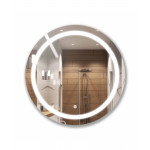 Зеркало с LED подсветкой Sunny 70x70 S с сенсором