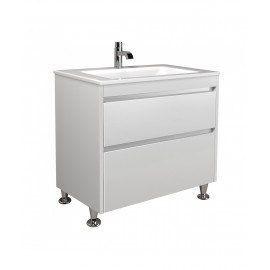 Тумба Prime 80 с умывальником Amalfi 80 напольная