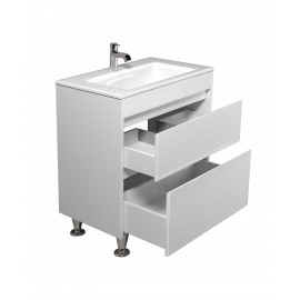 Тумба Prime 80 с умывальником Amalfi 80 напольная