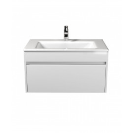 Тумба Prime 80-А с умывальником Amalfi 80 подвесная
