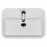 Раковина CASPIA 60см, з/о, на стільницю, прямокутна