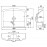 Раковина REKORD 50см, з/о, меблева