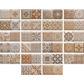 Кахель д/стіни ANTIQUE MARRON 10х20