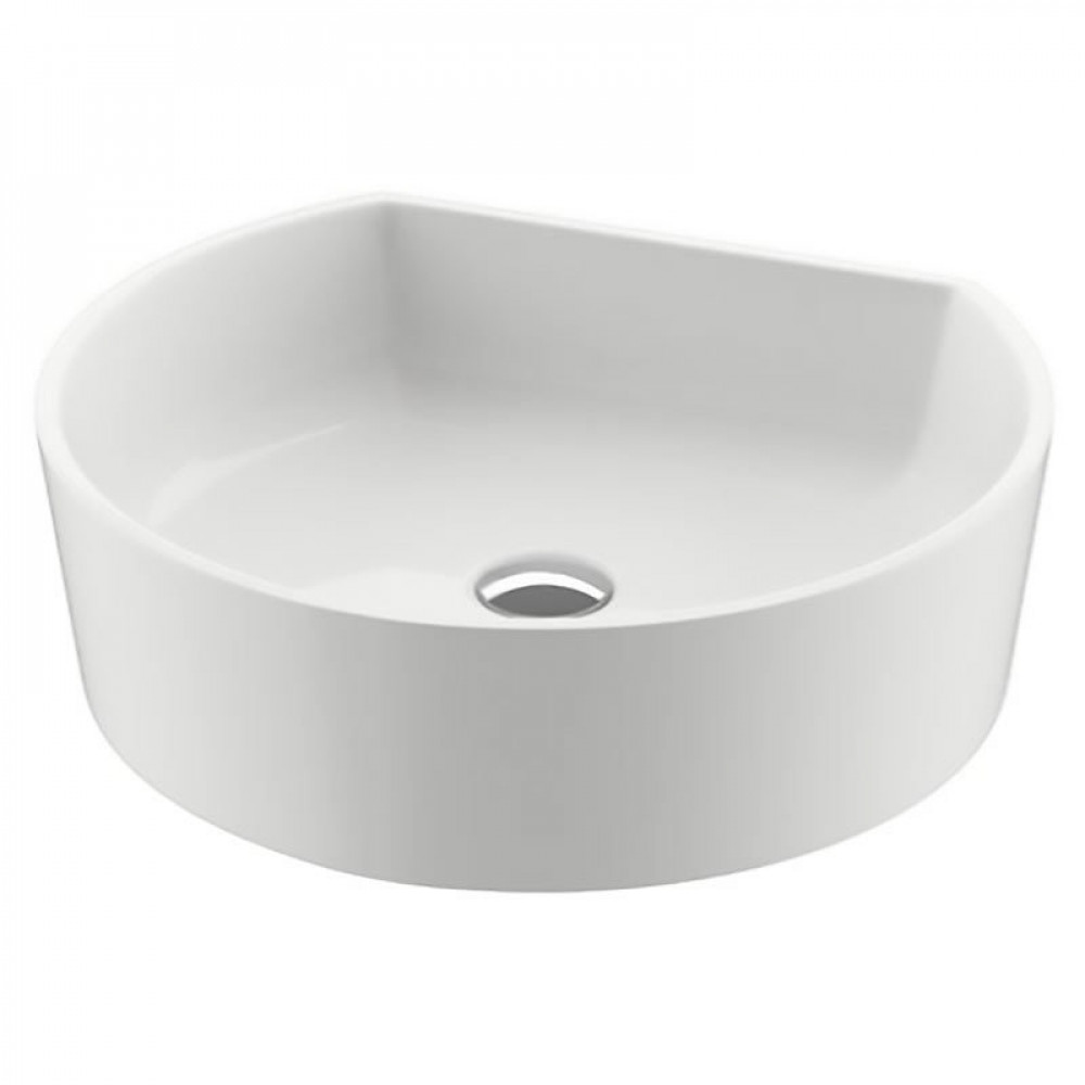 Раковина MOON 1С, 40х35,5 см, з отворами без переливу