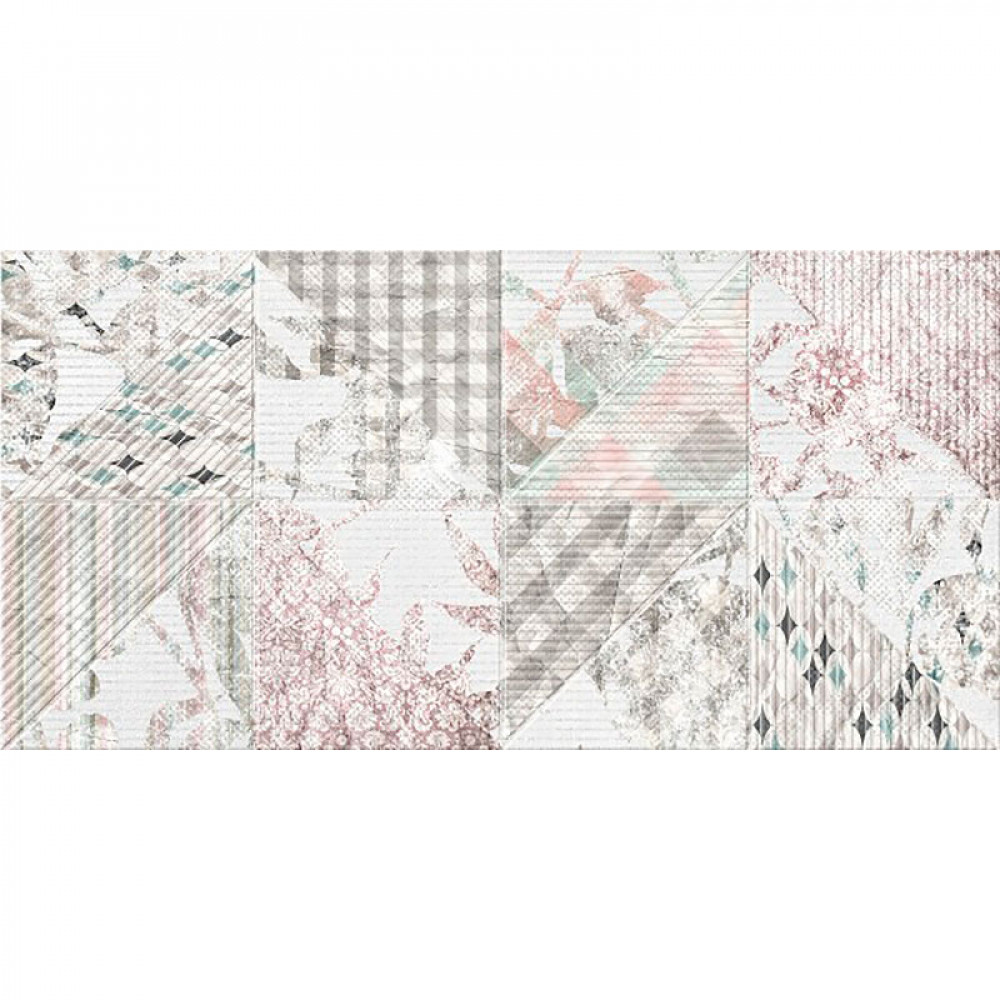 Кахель д/стіни Декор СКАРЛЕТ-4 Світло-Сірий 30х60