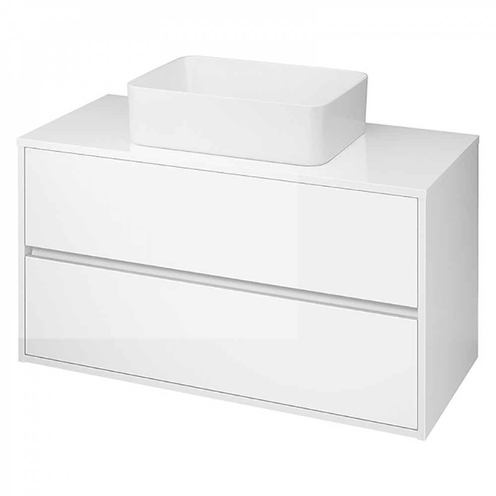 Шафка CREA 100 д/раковини CREA/INVTRTO/MODUO/CASPIA+столешня, біла