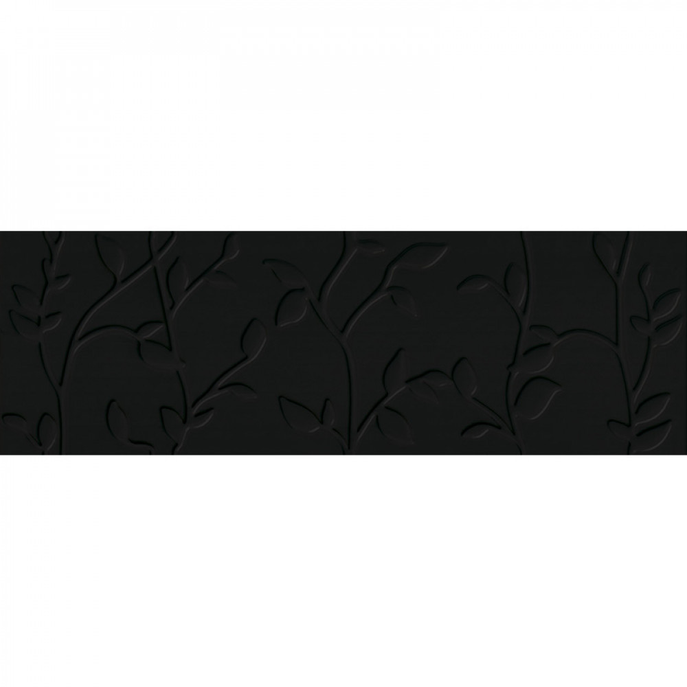 Кахель д/стіни WINTER VINE BLACK STRUCTURE 29х89