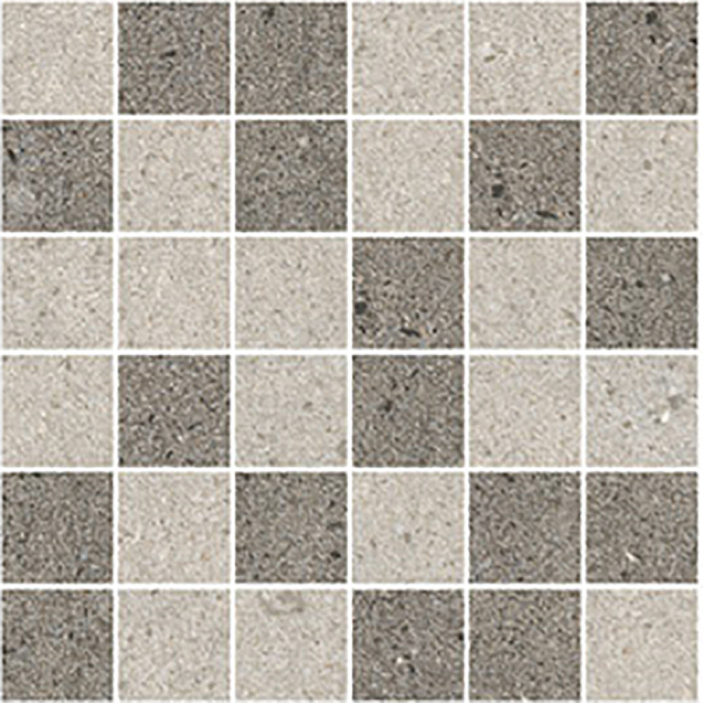 Декор МОЗАЇКА GRAY Сіра Мікс М 01073 30х30