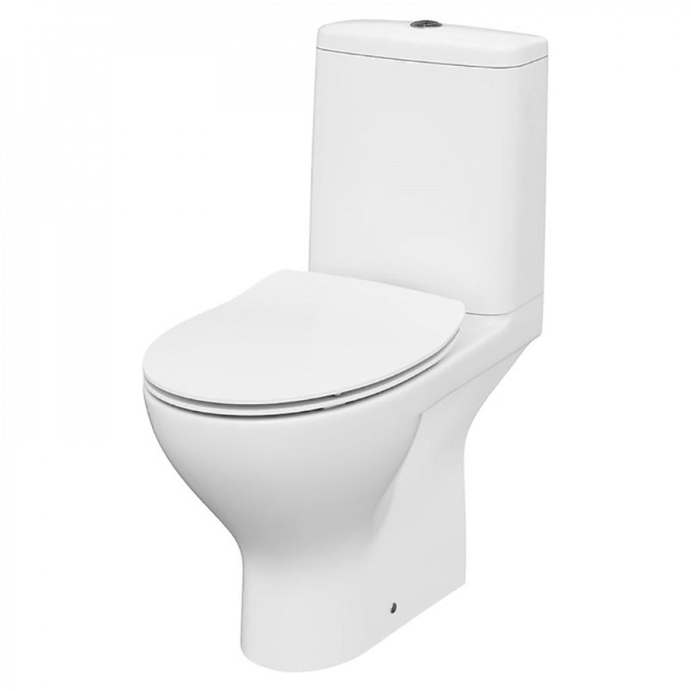 Унітаз-компакт 671 MODUO 43 CLEAN ON 011 гор злив, 3/5,нижн. підв+сид SLIM дюр пов пад легко з'ємне