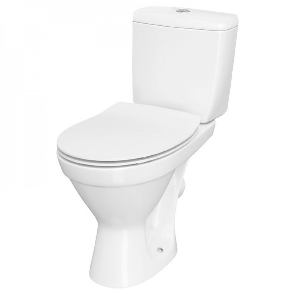 Унітаз-компакт 752 CERSANIA ІІ SIMPLE ON 011 гор.злив,3/6,нижн.підв.+сид.DELFIІ/MODUO SLIM дюр пов пад