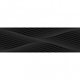 Кахель д/стіни BLACK&WHITE Чорний 082/Р 25х80