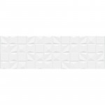 Кахель д/стіни CAMPO Білий 061-1/Р 25х80