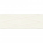 Кахель д/стіни WHITE LINES STRUCTURE GLOSSY 25х75