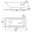 Ванна акрил. REKORD 170х75 б/н