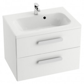 Шафка для д/раковини SD CHROME 2 800, 80х49х50 см, білий/білий