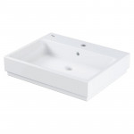 Раковина CUBE 60см, на столешню, з/о, покриття PureGuard, EXL