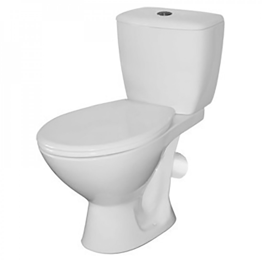 Унітаз-компакт 769 KORAL NEW 031 кос злив,3/6,нижн підв+сид. поліпр мет кріпл