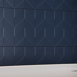 Кахель д/стіни LOVE YOU NAVY STRUCTURE SATIN 29х89