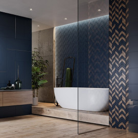Кахель д/стіни PS901 NAVY SATIN 29х89