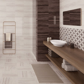 Кахель д/стіни TERI BROWN GLOSSY 25х40