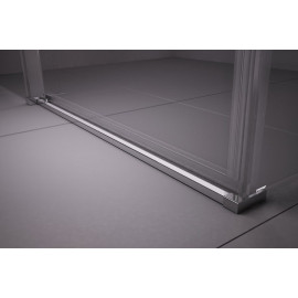 ДУШЕВЫЕ ДВЕРИ MSD2-100 R САТИН TRANSPARENT