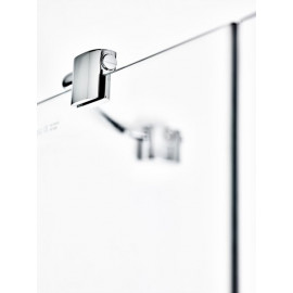 НЕПОДВИЖНАЯ СТЕНКА ДЛЯ ДУША SMPS-100 L ХРОМ TRANSPARENT