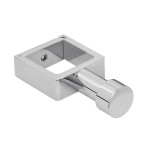 Крючок Laris ВКР-10 Кватро разъемный на стойку □ 30 мм