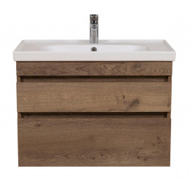 Тумба Винтаж консольная 80 см с умывальником Элит (Аликанте)