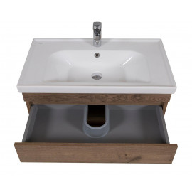 Тумба Винтаж консольная 80 см с умывальником Элит (Аликанте)