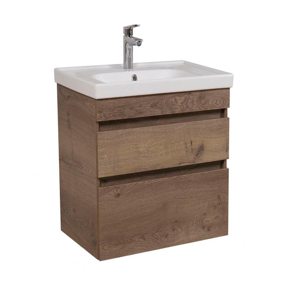 Тумба Винтаж консольная 60 см с умывальником Frame (Аликанте)