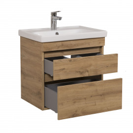 Тумба Винтаж консольная 80 см с умывальником Frame (Севилья)