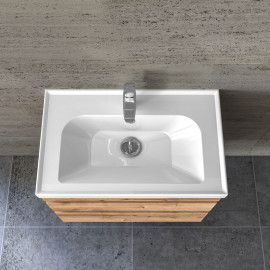 Тумба Винтаж консольная 80 см с умывальником Frame (Севилья)