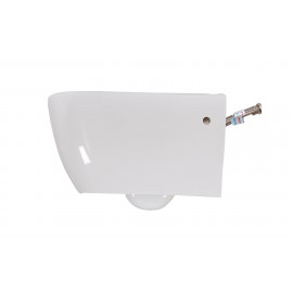 Унитаз подвесной безободковый City с функциею биде, сиденье Bella Soft-Close  + смеситель