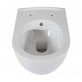 Унитаз подвесной безободковый City с функциею биде, сиденье Bella Soft-Close  + смеситель