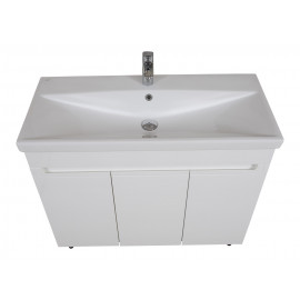 Тумба Омега напольная 100 см с умывальником Элит