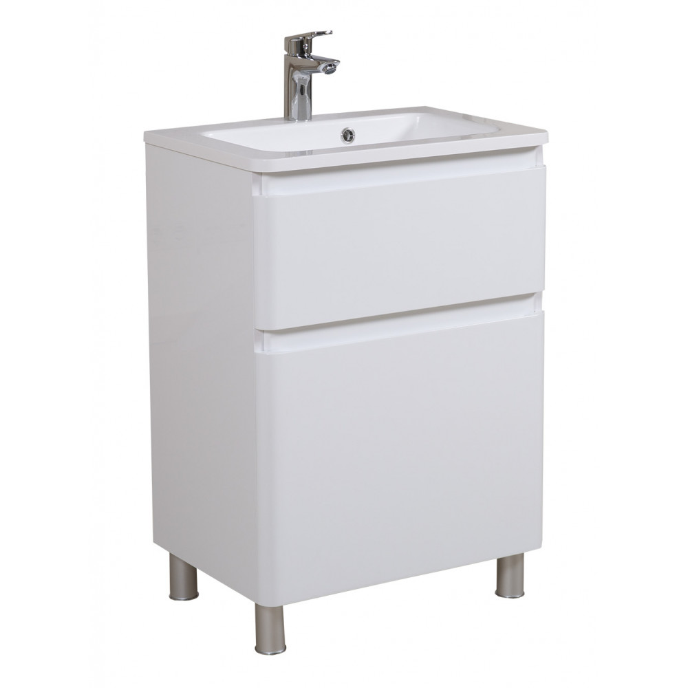 Тумба Акцент Напольная 60 см с Умывальником Альфа