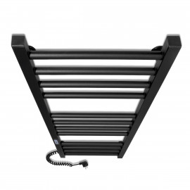 Электрический полотенцесушитель Laris Зебра Альфа ЧКЧ12 350 х 900 Э (подкл. слева) R3