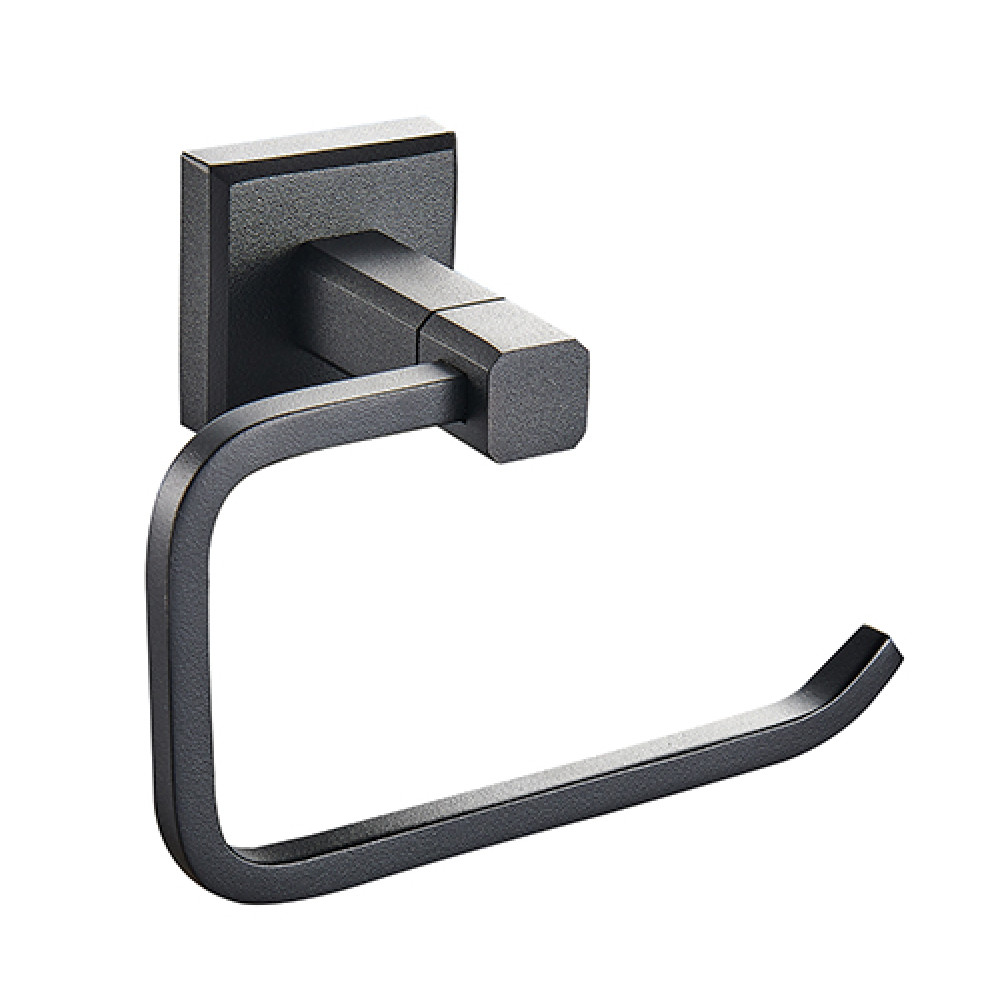 Держатель для туалетной бумаги Леонардо, черный матовый 9916