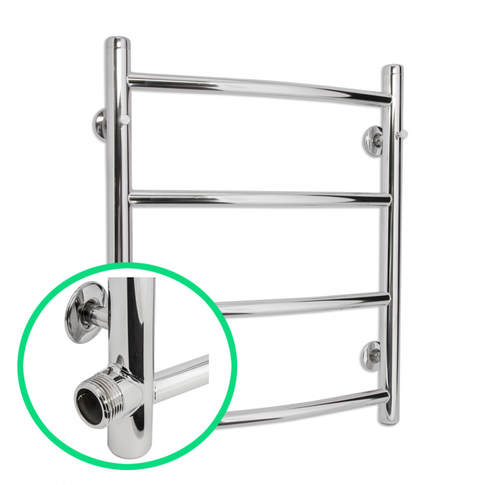 Водяной полотенцесушитель Laris Классик П4 500 х 600 б/п 1