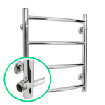 Водяной полотенцесушитель Laris Классик П4 500 х 600 б/п 1