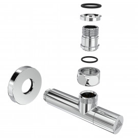 Кран угловой Laris 1/2