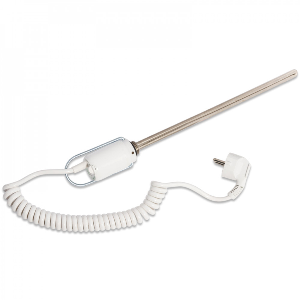 ТЭН CINI для полотенцесушителя Белый 600W