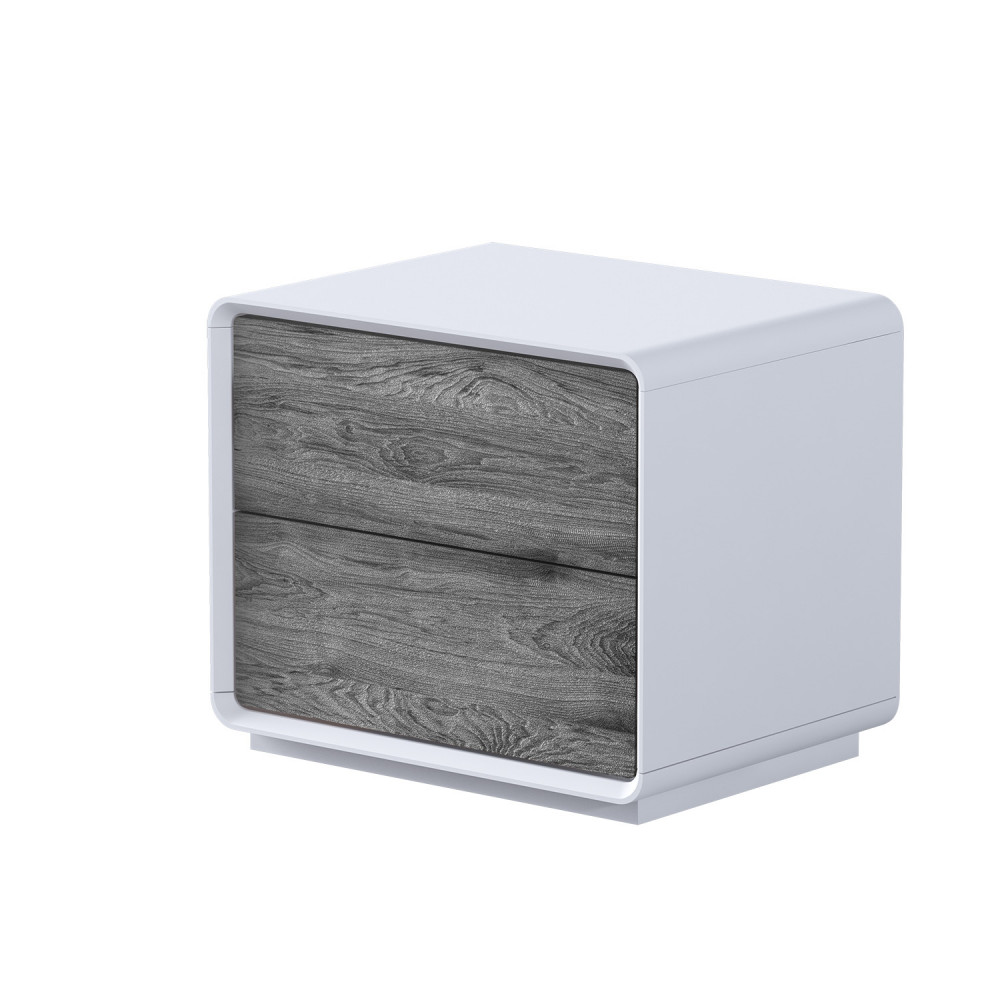 Тумба Прикроватная Астрид серый