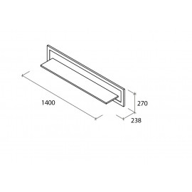 Полка Бьянка 140