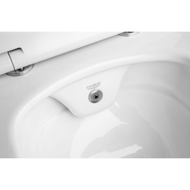 Унитаз консольный безободковый Hera c функцией биде, сиденье Ibiza софт-клоуз