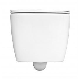 Унитаз консольный безободковый Hera c функцией биде, сиденье Ibiza софт-клоуз