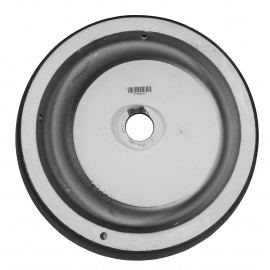 умивальник One 46 см чорний, матовий (круг)